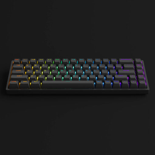 Bàn phím cơ AKKO 3068 v2 RGB – Black/White (Foam tiêu âm / Hotswap / AKKO CS Jelly switch) - Hàng chính hãng