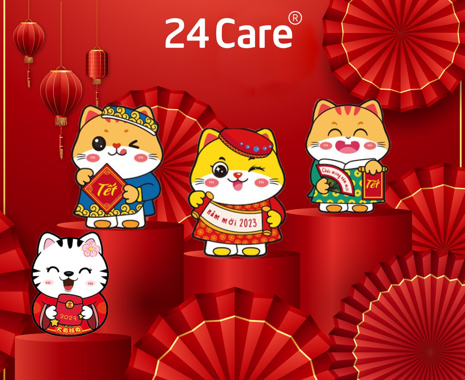 [Được lựa mẫu] Bao lì xì chibi hình mèo 2023 mẫu mới nhất - Chất liệu carton dày dặn in 3d siêu hot