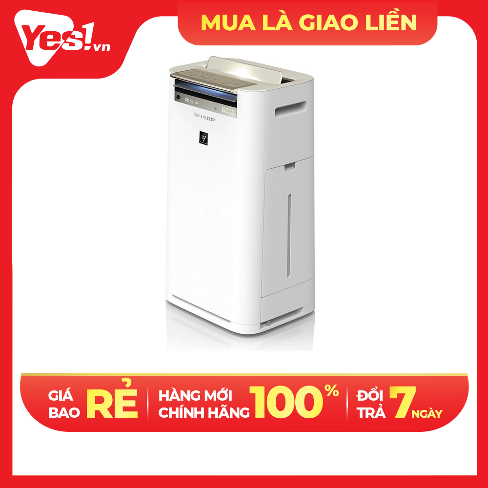 Máy tạo ẩm và lọc không khí Sharp KC-G60EV-W - Hàng chính hãng