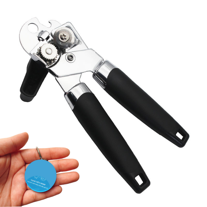 Dụng Cụ Khui Nắp Hộp, Lon Đa Năng Kèm Móc Khóa Xanh R8-008 Kích Thước Đồ Khui19 x 5 cm -
