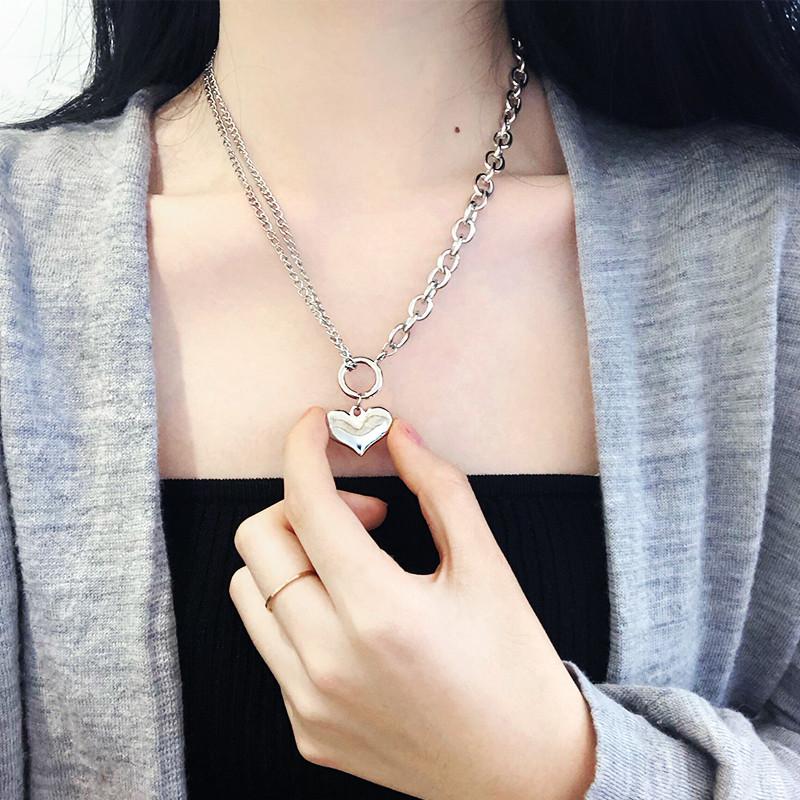 Vòng cổ dây chuyền nam nữ titan thép cá tính hot trend