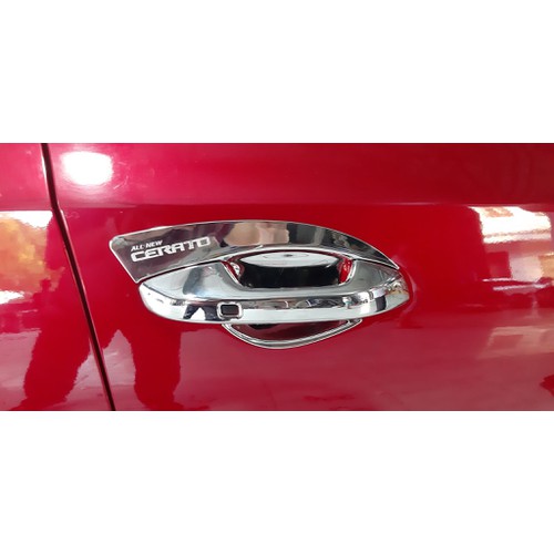 Ốp Hõm Cửa Xe Kia Cerato 2019-2020-2021 Mạ Crom