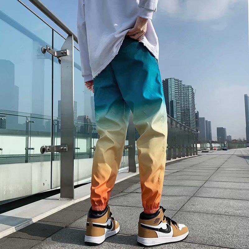 Quần Dài Nam Ống Rộng Phong Cách Hàn Quốc Năng Động