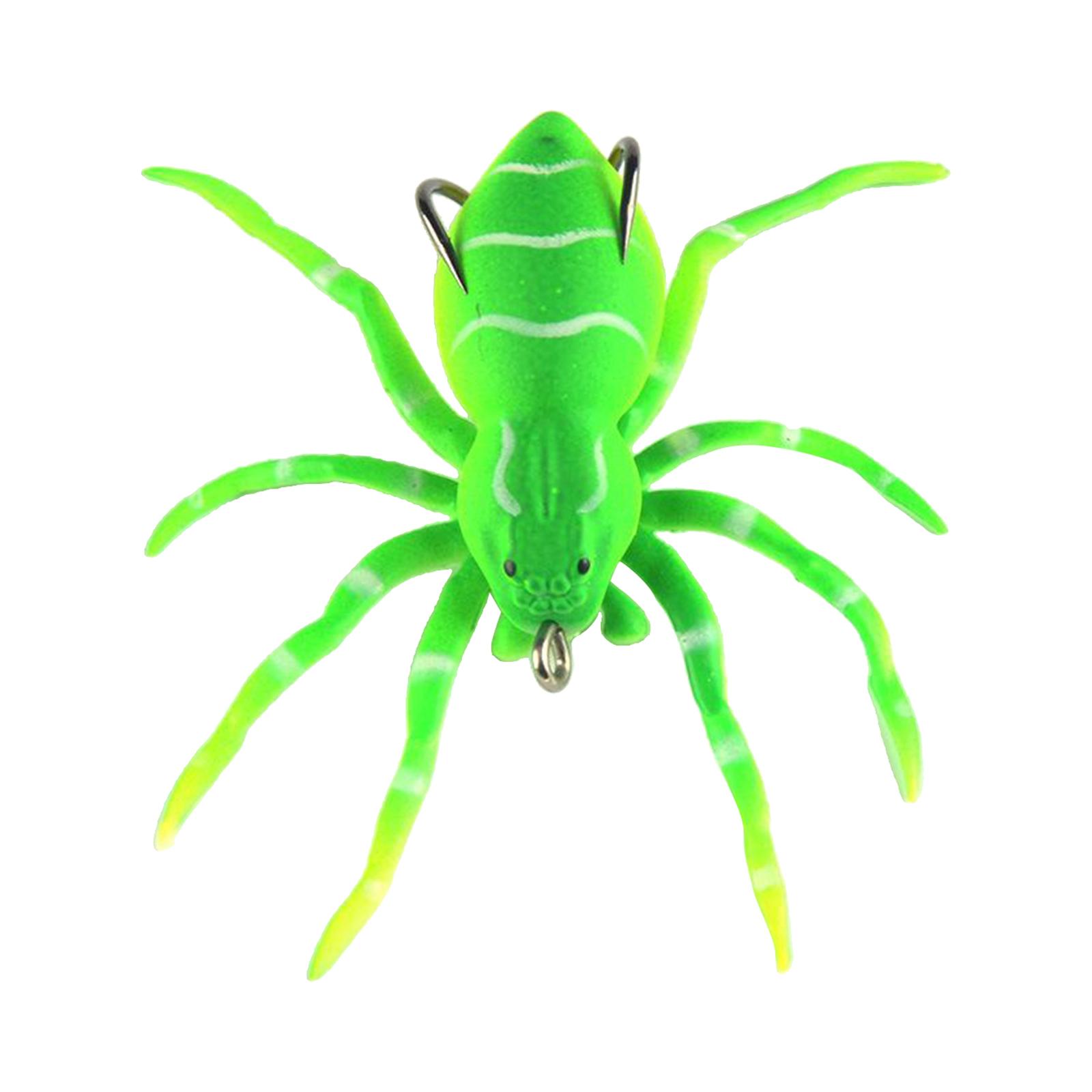 Spider Soft Bait 3.1" Bait Artificial Lures Fishing Lure Outdoor Type 1