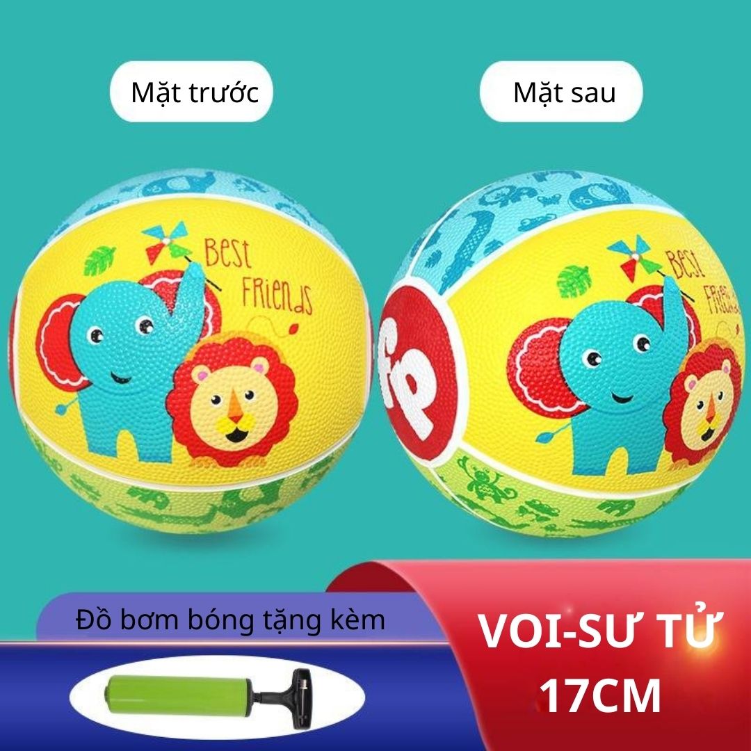 Đồ chơi bóng rổ trẻ em cao cấp Fisher Price cho trẻ 2-6 tuổi có tặng kèm bơm hơi