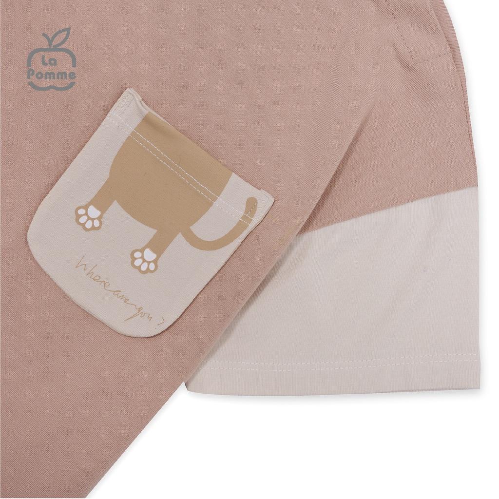 Bộ cộc tay La Pomme mèo Lật mở ú oà