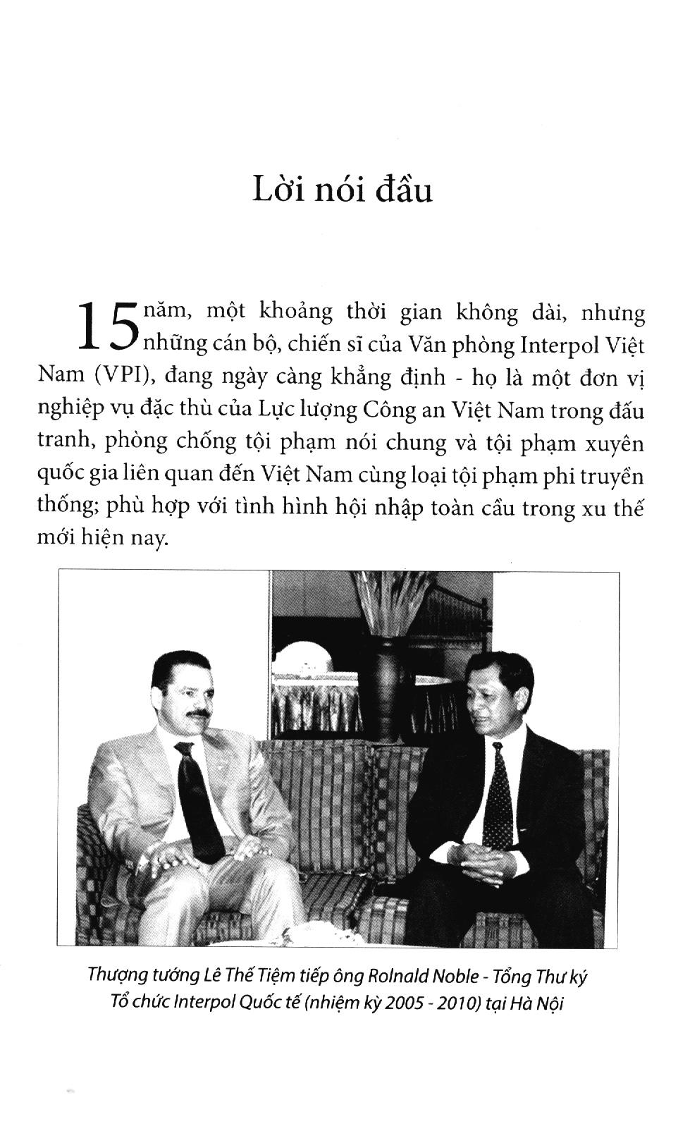 Interpol Việt Nam - Những Chiến Công VPI.COM