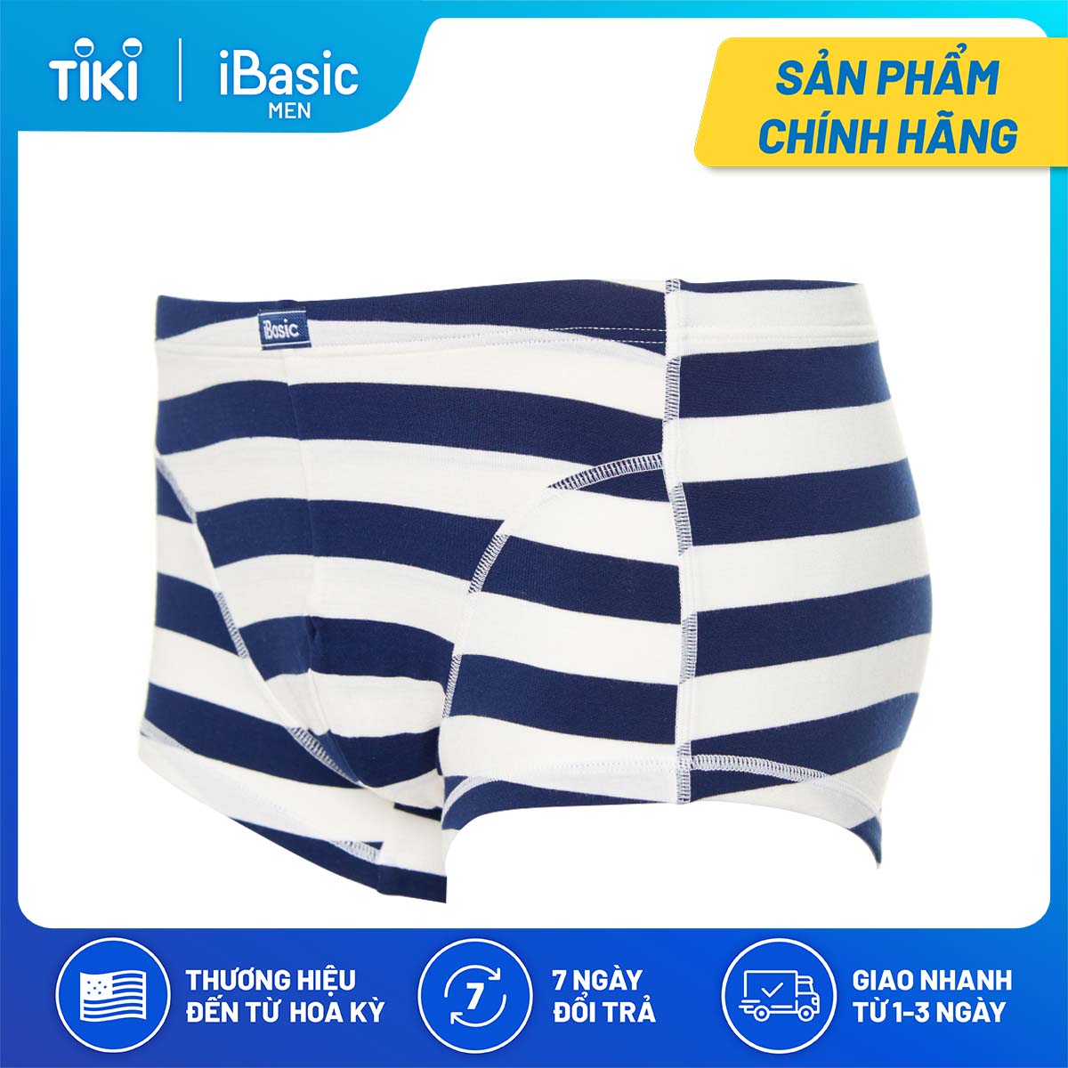 Quần lót nam vải sợi tre bamboo boxer iBasic PANM098