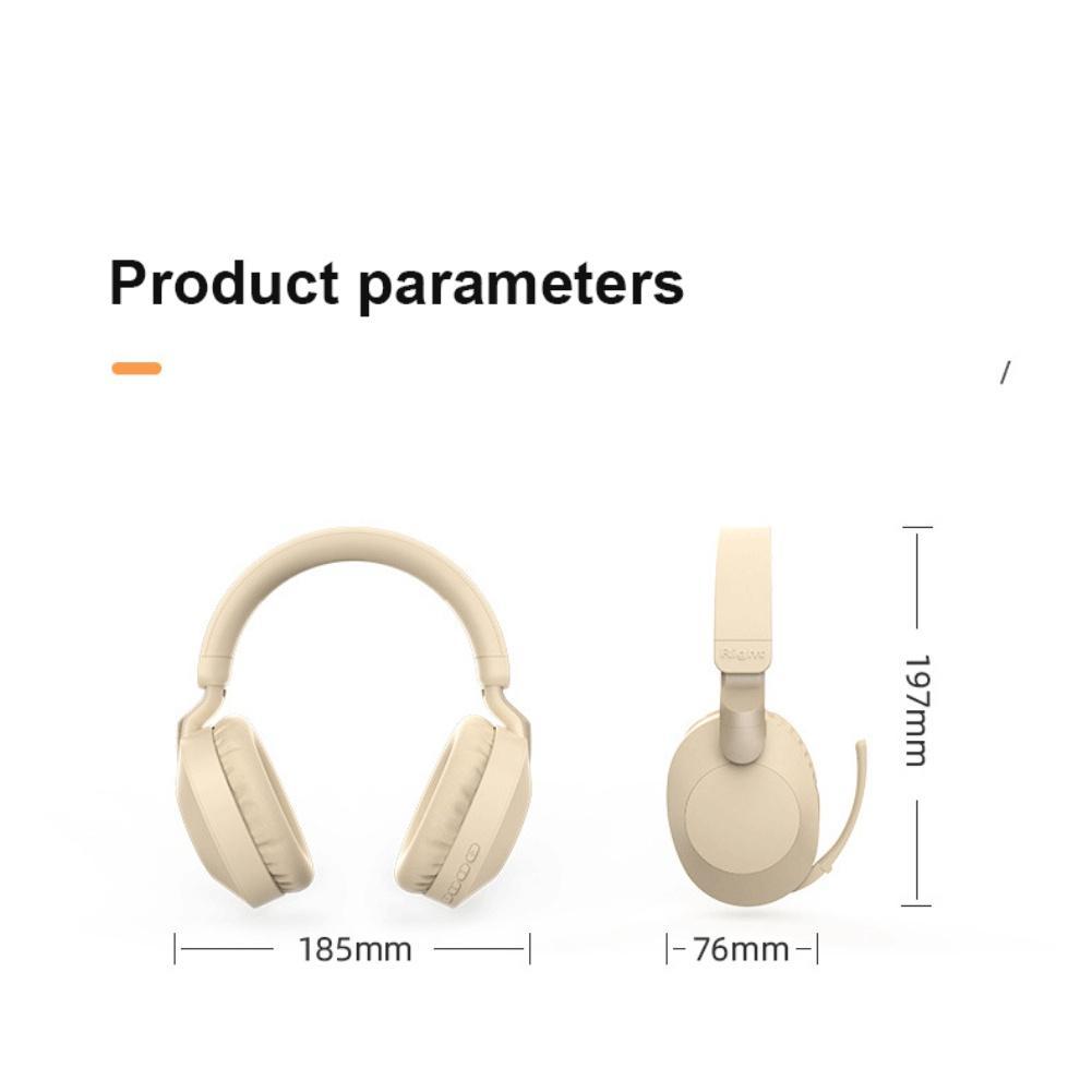 Tai nghe nhạc MS_B2 Bluetooth Không dây có thể gập bên ngoài Micrô chơi game không dây ^MK^