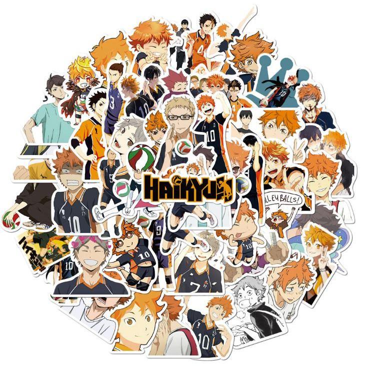 Sticker dán cao cấp ANIME HAIKYUN Cực COOL ms#99