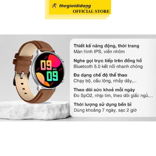 Đồng hồ thông minh BeFit Sporty 2 44.5mm Nâu - Hàng Chính Hãng