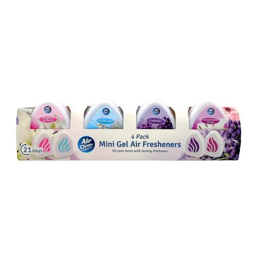 Combo 4 Hộp Gel Sáp Thơm Khử Mùi Korea Hương Hoa Tự Nhiên Thơm Mát Dài Lâu