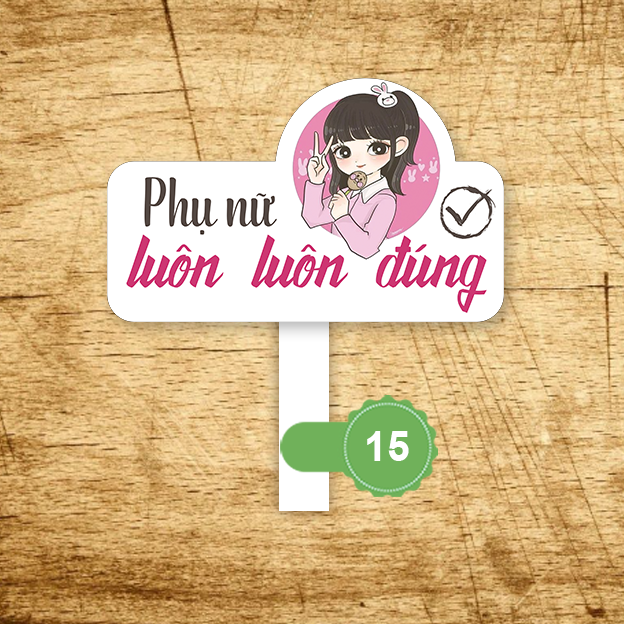 Hashtag chào mừng ngày 8/3 và 20/10 - MS 15