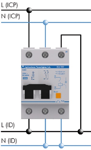 Lắp đặt và đấu nối aptomat chống quá áp tạm thời IGA TEST