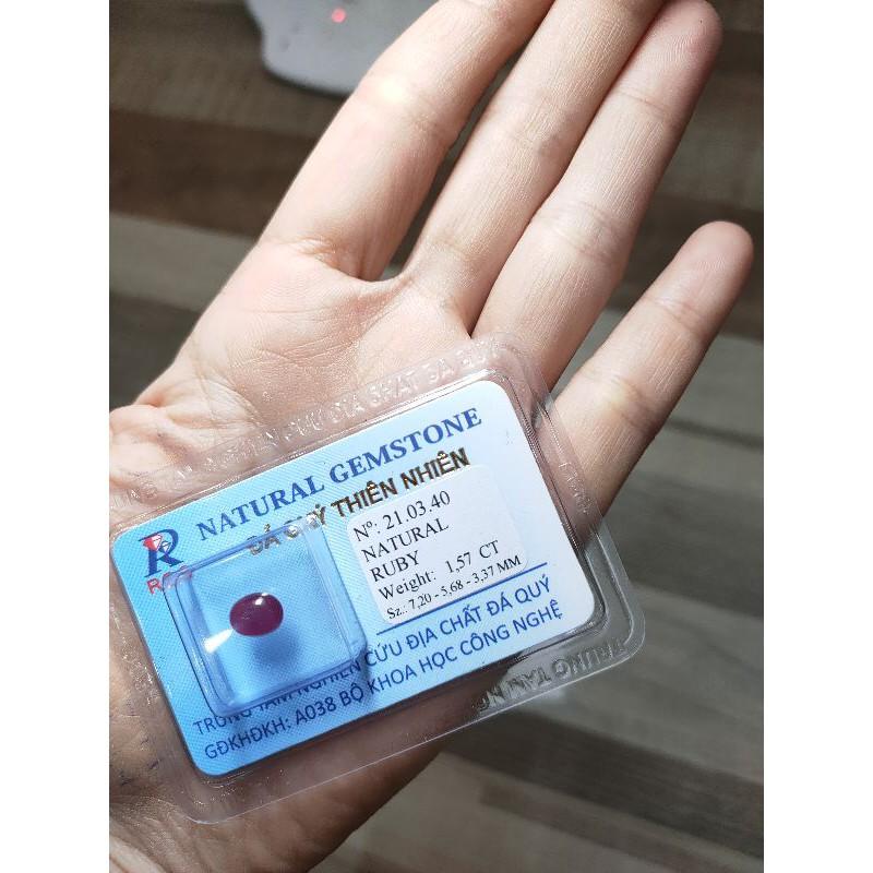 Tinh Thể Ruby tự nhiên (có giấy kiểm định)