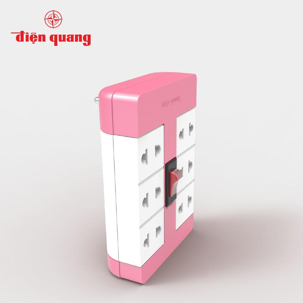 Ổ cắm xoay 90º Điện Quang ĐQ ESK RT 6