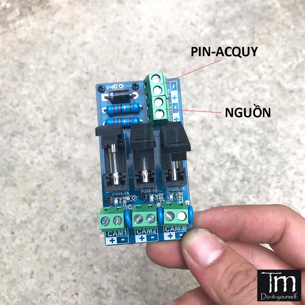 Mạch Điều Khiển Lưu Điện UPS DC 12V 3A Ổn Áp Đầu Ra