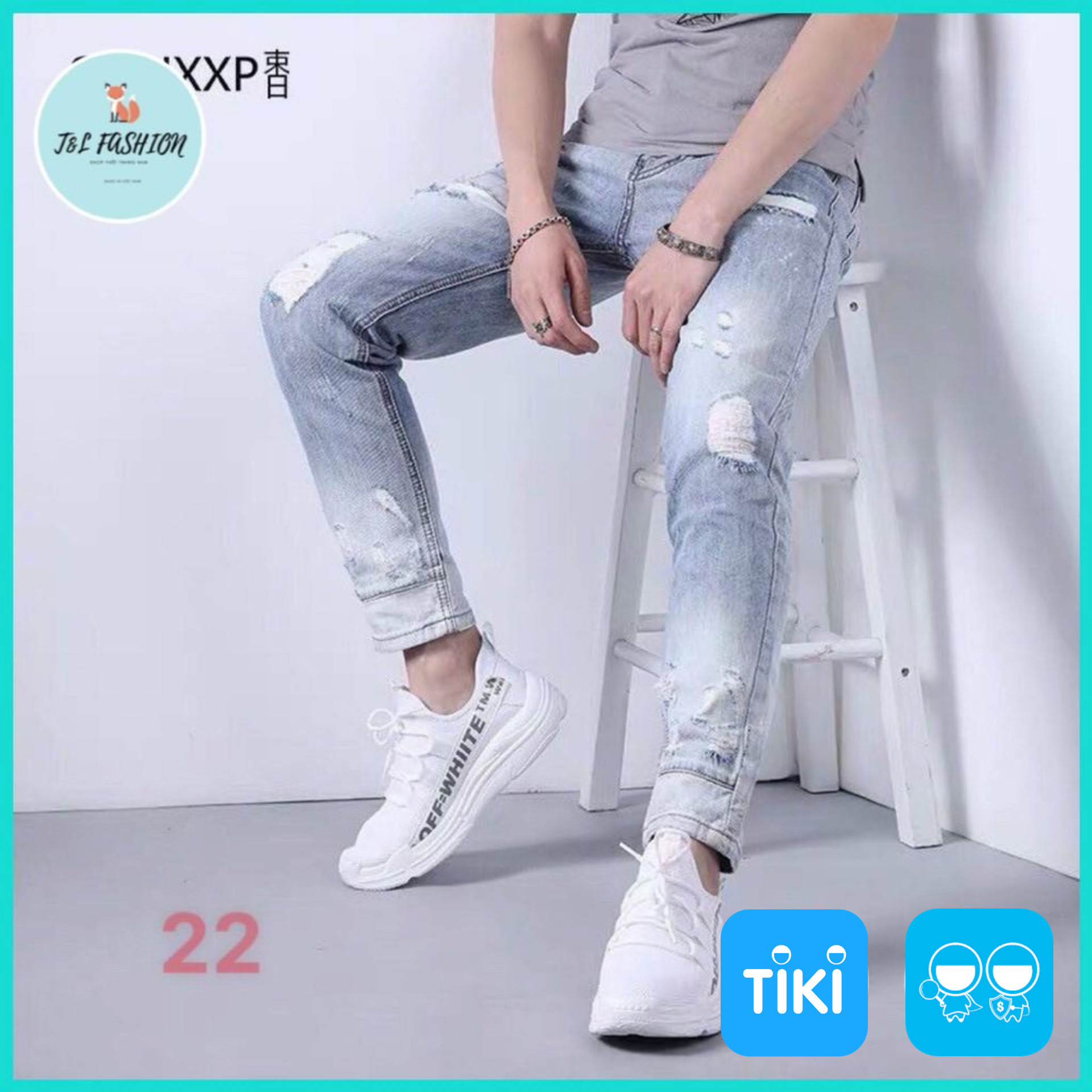 Quần Jean, Quần Bò Nam kiểu phong cách hot trend 2021 T&amp;L store msa24