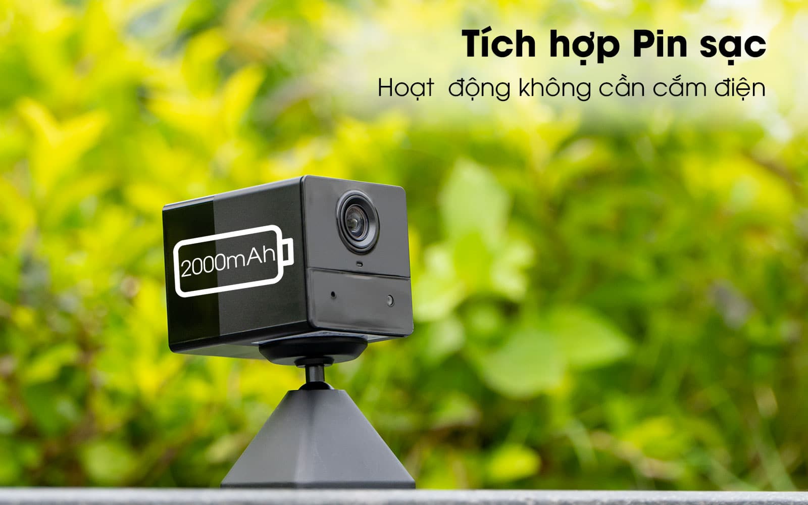 Camera Wifi Trong Nhà EZVIZ BC2 2MP Tích Hợp Pin Sạc 2.000mAh - Đàm Thoại 2 Chiều - Hàng Chính Hãng