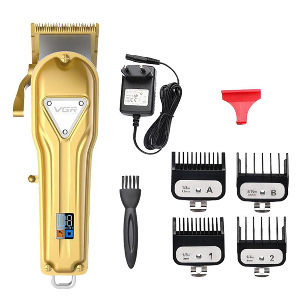 Men Electric LCD Hair Clipper Trimmer Haircut Machine Barber Home Shaver EU
