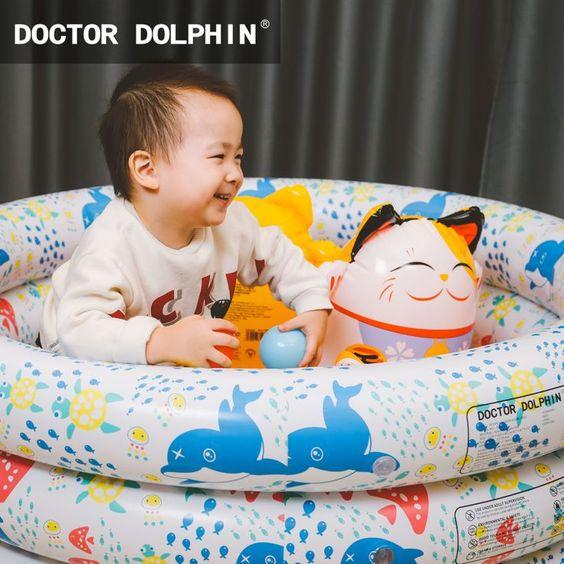 Bể Bơi Doctor Dolphin Đa Năng Hình Đáng Yêu Cho Bé