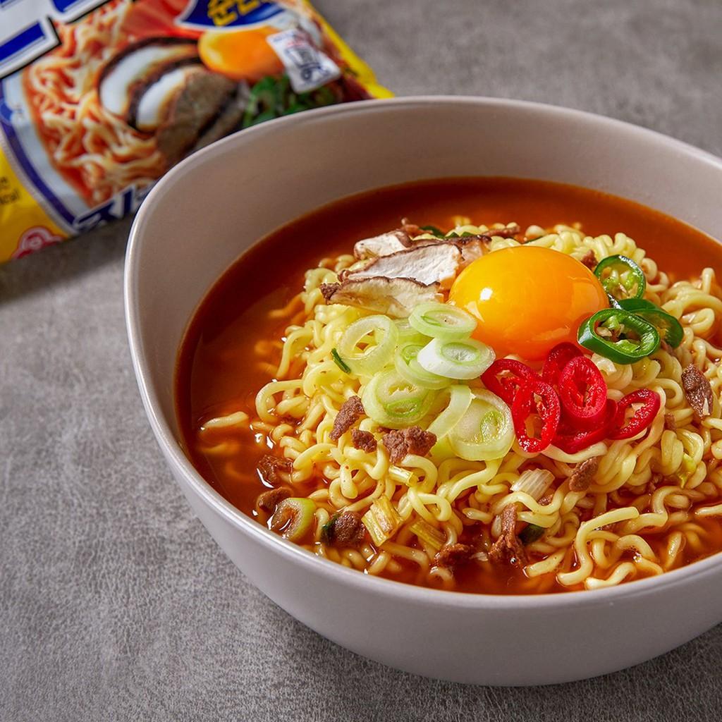 Thùng 20 gói mì Jin Ramen cay Ottogi 120g