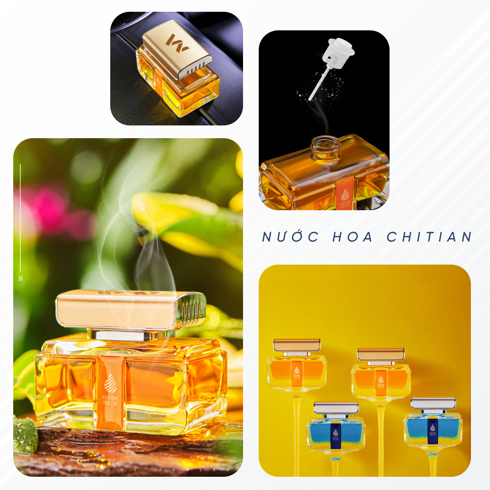 Nước Hoa Xe Hơi Chitian 80ML Nhập Khẩu Cao Cấp - Car Perfume Car Interior Aromatherapy