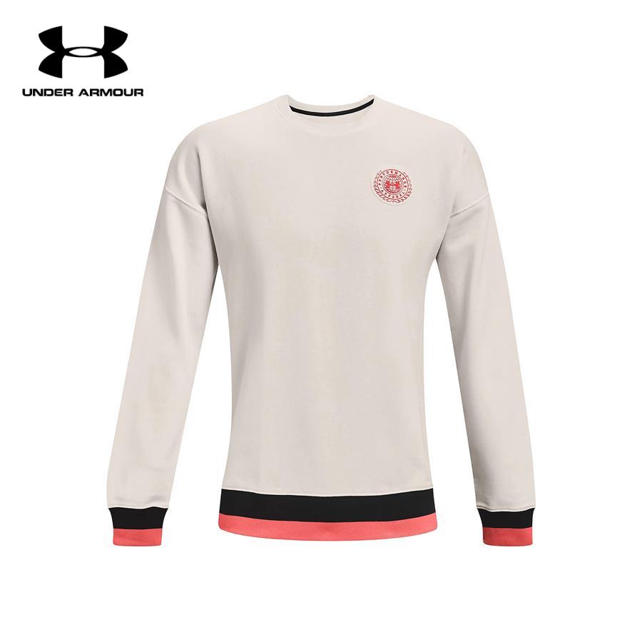 Áo thun tay dài thể thao nam Under Armour Rival Fleece Alma Mater Crew - 1361455-112