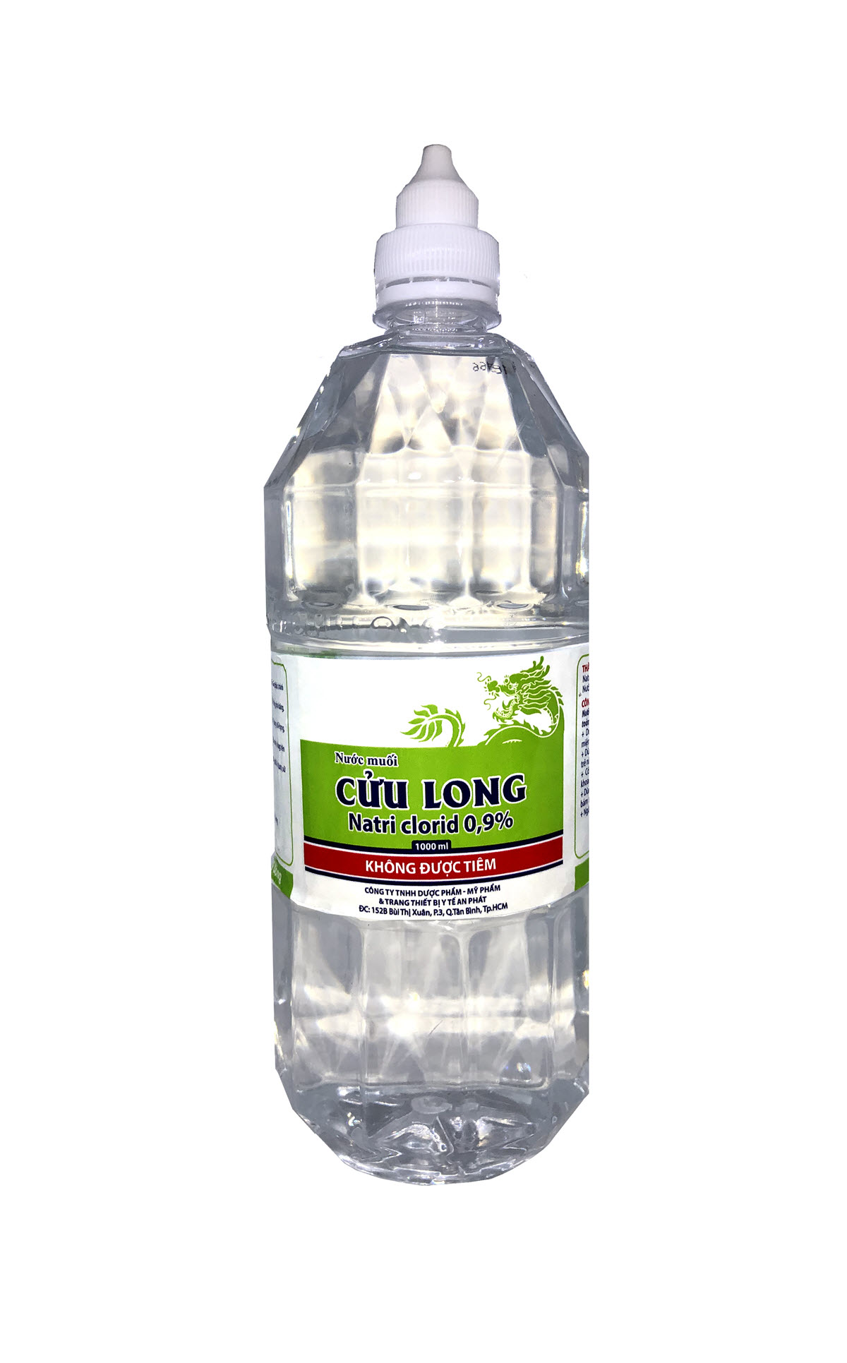 Thùng Nước Muối Sinh Lý Súc Miệng Cửu Long - Natri Clorid 0,9