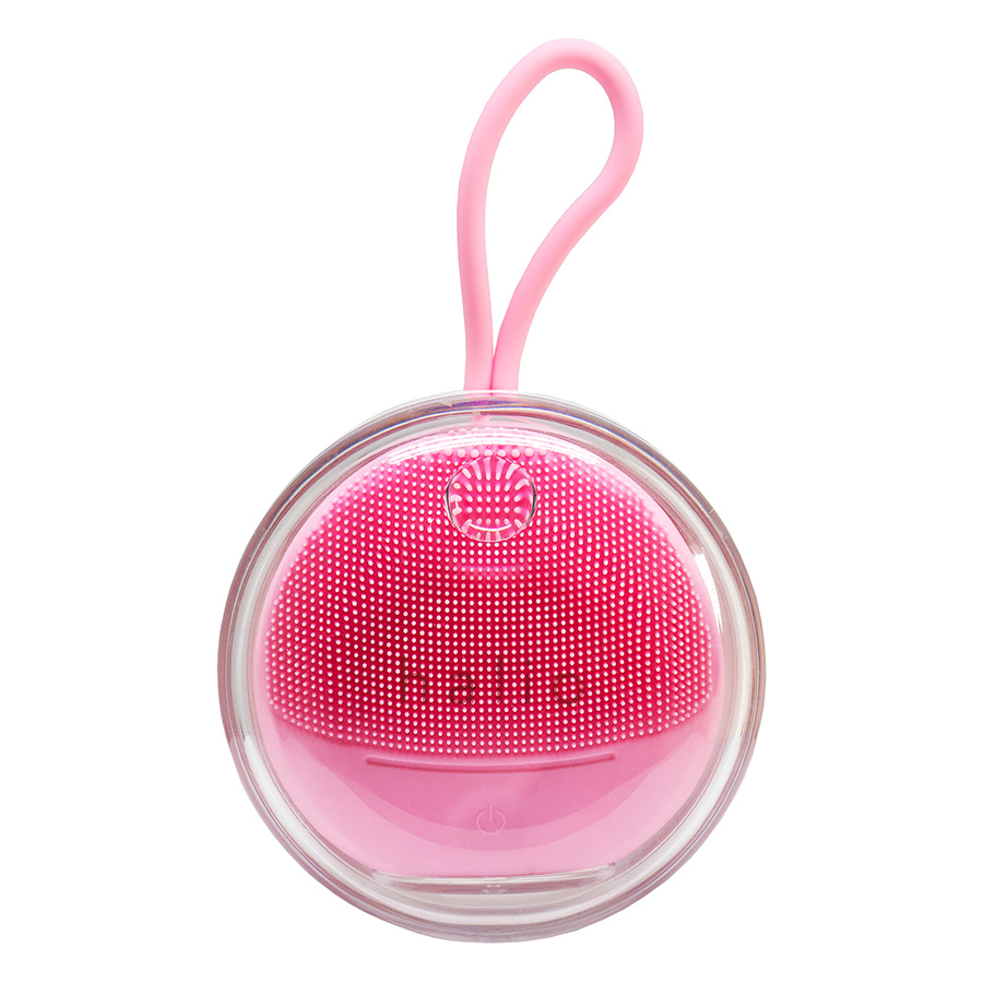 Máy Rửa Mặt Halio Sensitive Facial Device Dành Cho Da Nhạy Cảm - Sóng Âm Sạch Sâu, Kèm Hộp Treo - Baby Pink