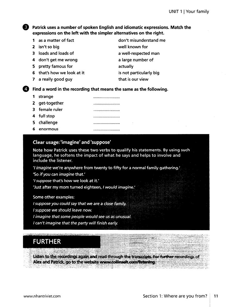 Sách Collins English for Life - Listening B1 Intermediate (Kèm CD Hoặc File MP3) (Tái Bản)