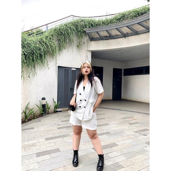Set blazer đùi sissy set