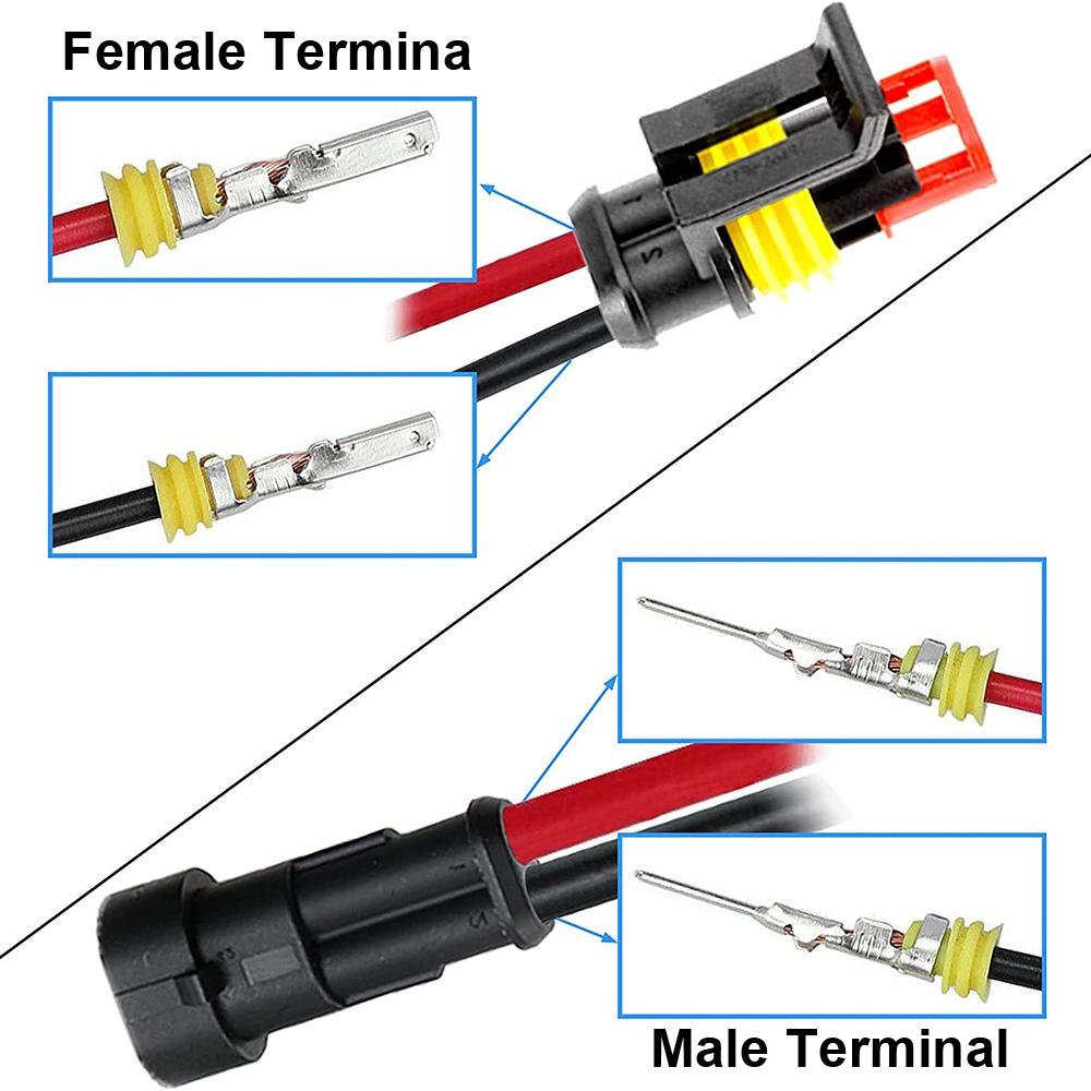 Dây cáp kết nối 1-4 pin cho xe hơi xe máy