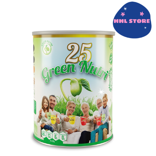 Sữa Hạt Ngũ Cốc 25 Green Nutri Lon 750g
