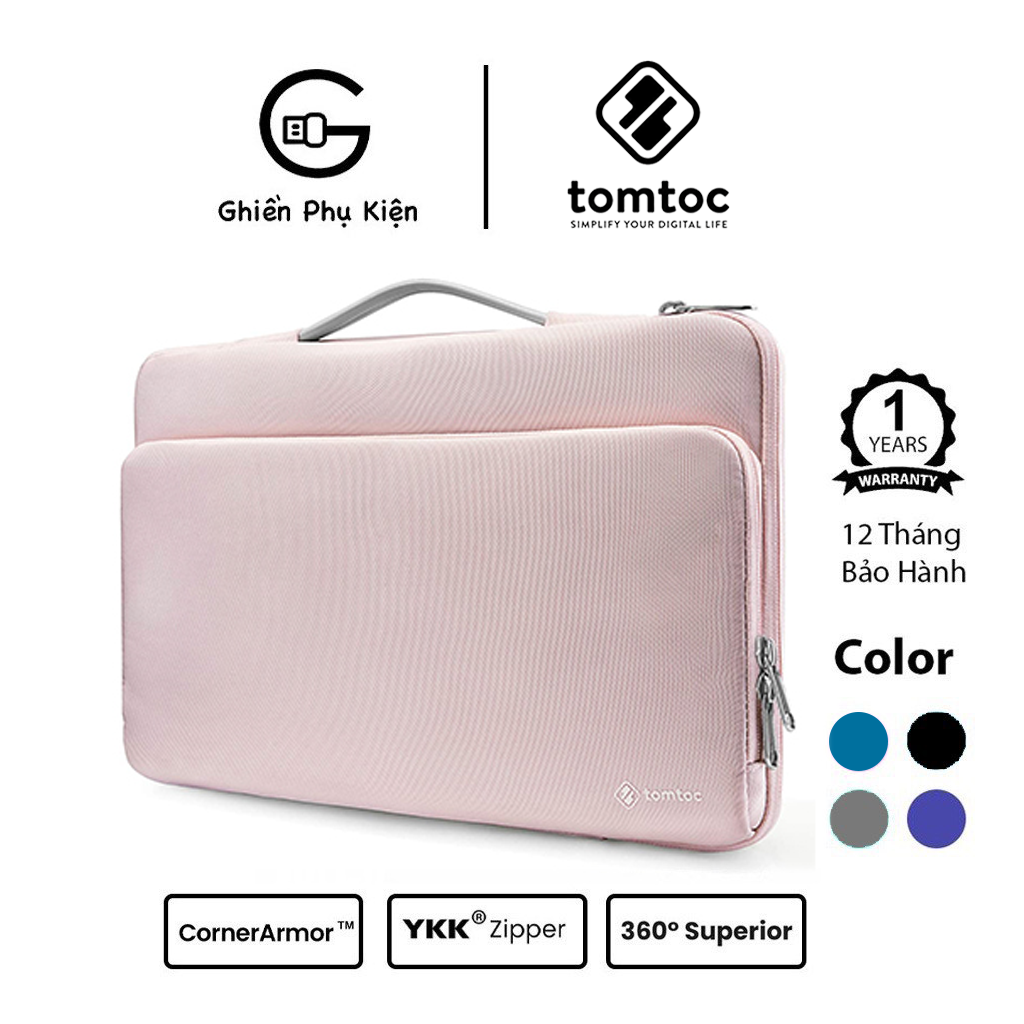 Túi Xách Chống Sốc Tomtoc USA Briefcase Dành Cho Macbook 13/14/15/16inch - Hàng Chính Hãng