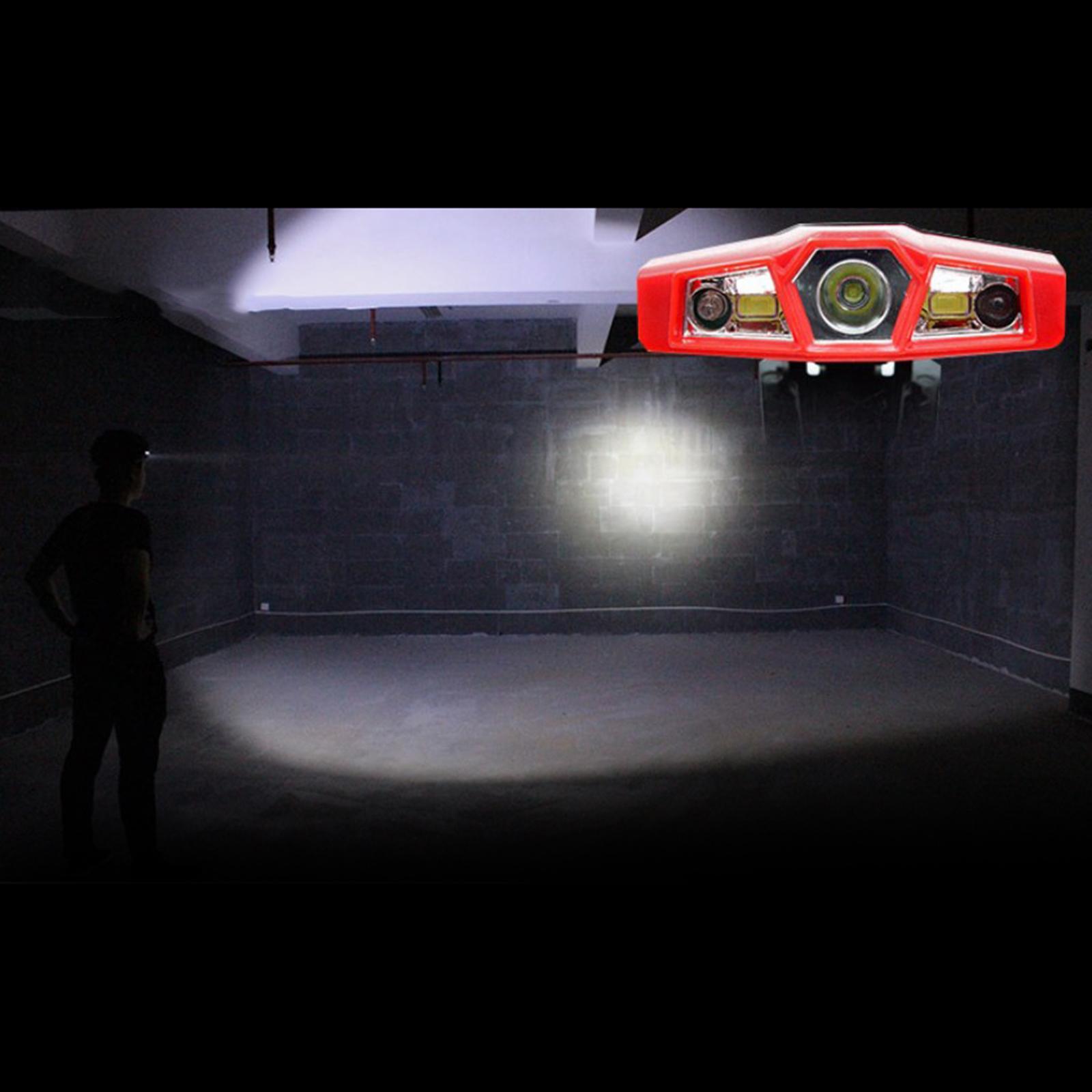 LED COB USB Rechargeable Lamp Hunting Light Red