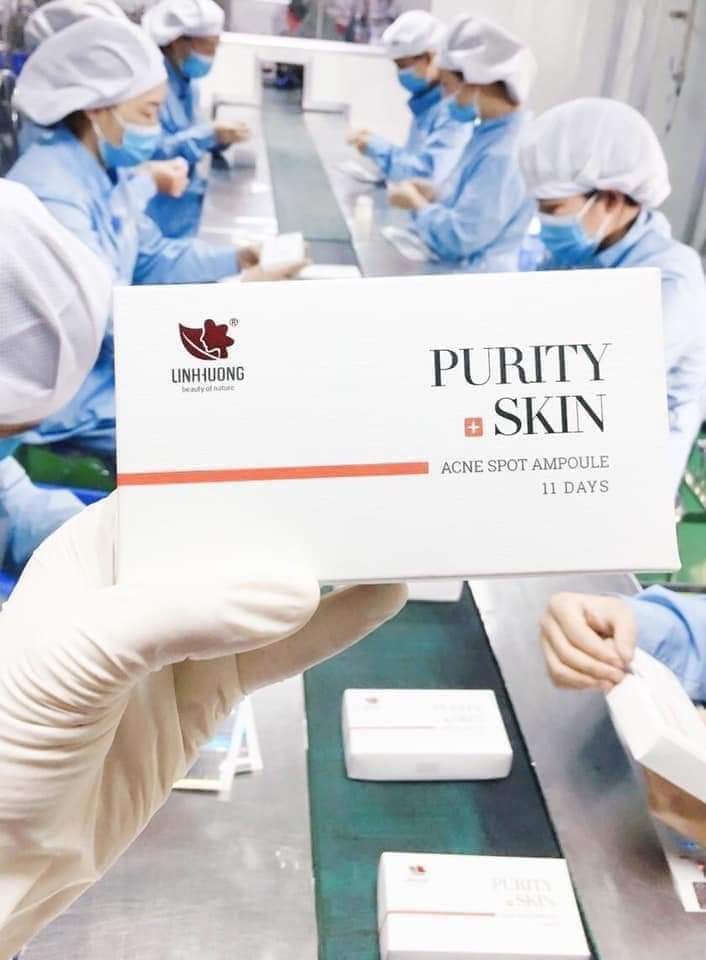 PURITY SKIN  - DƯỠNG ẤM, TRẮNG DA, NGĂN NGỪA MỤN, VẾT THÂM VÀ LÃO HÓA