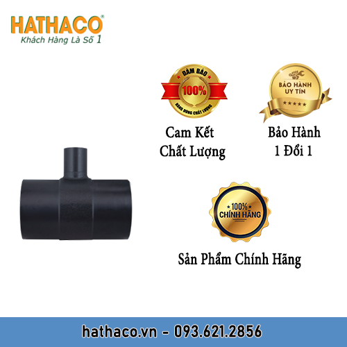 Tê Thu Hàn 110 Thu Về Ống 50 – 63 - 75 - 90 Dùng Cho Ống HDPE