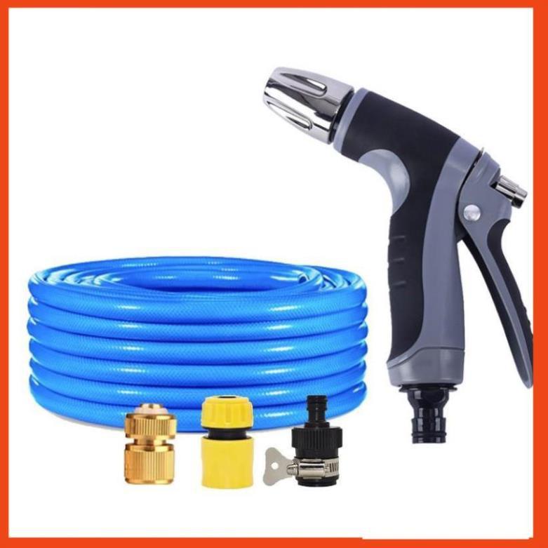 Bộ dây và vòi xịt rửa xe tưới cây tăng áp 20M 206817