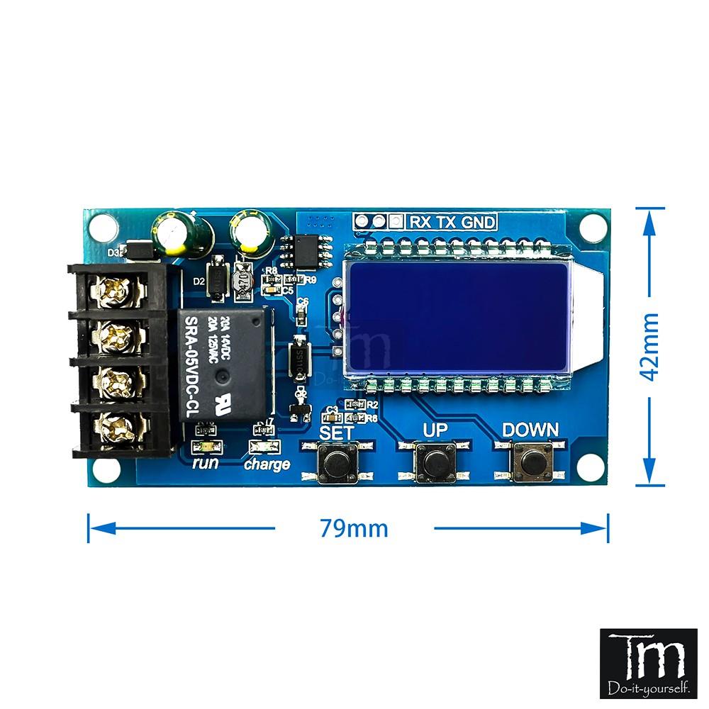 Mạch Sạc Ắc Quy Tự Ngắt Bảo Vệ Quá Tải Hẹn Giờ Sạc 6-60VDC (XY-L10A)