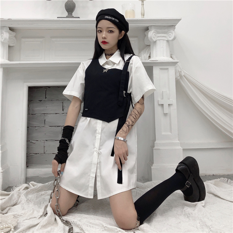 Áo vest ghi lê ba lỗ Ulzzang Quảng Châu AGV6