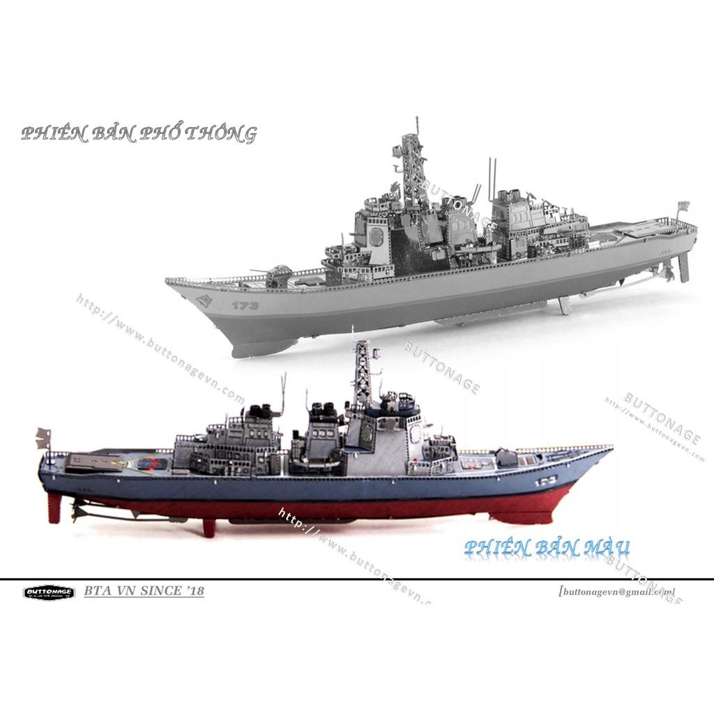 Mô Hình Lắp Ráp 3d Tàu khu trục Lớp Kongo