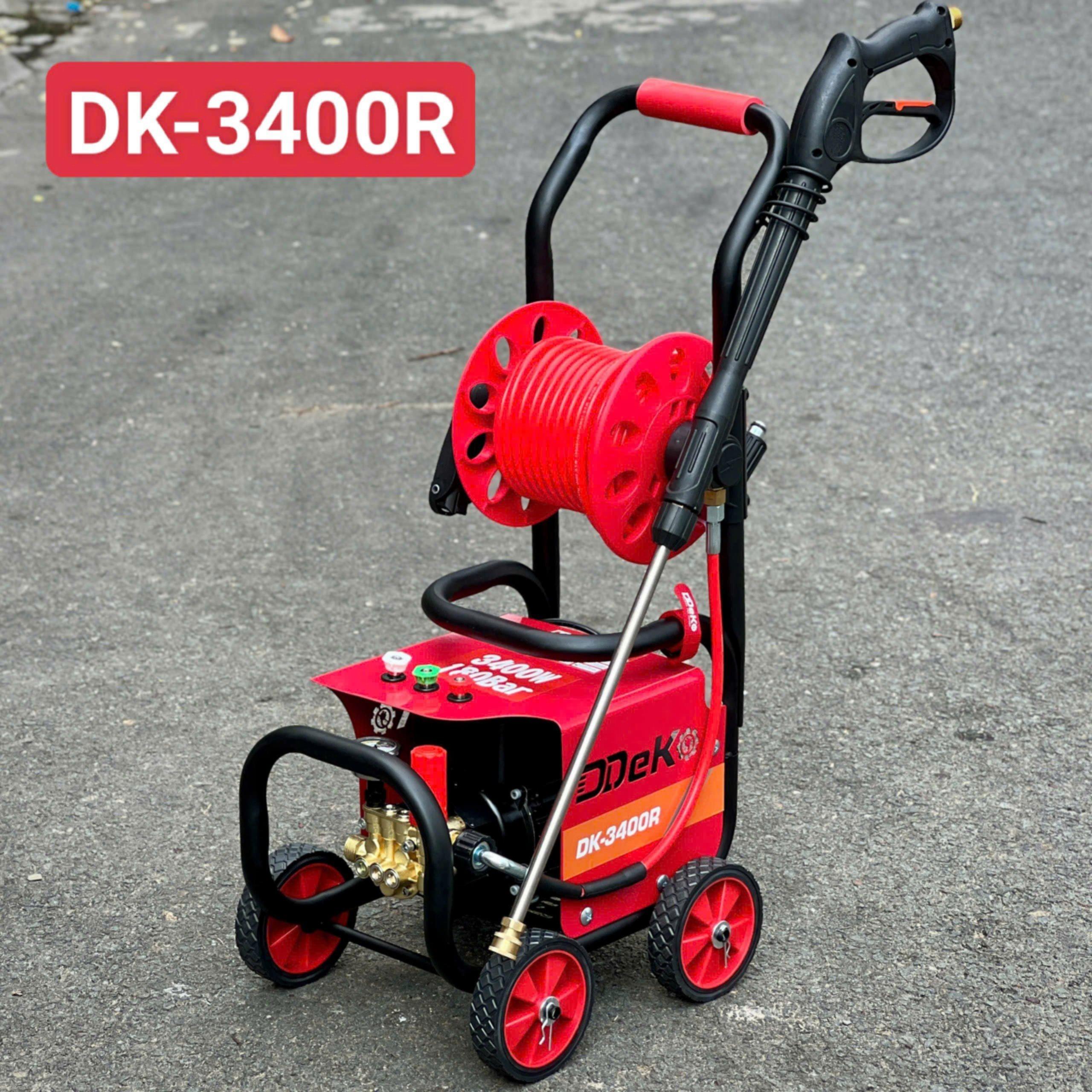 MÁY RỬA XE 3400W CÓ CHỈNH ÁP DK-3400R DEKO - HÀNG CHÍNH HÃNG