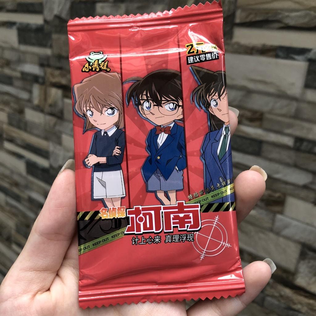 Set ảnh thẻ nhân phẩm Conan ngẫu nhiên game chibi xinh xắn mẫu mới siêu rẻ xinh xắn