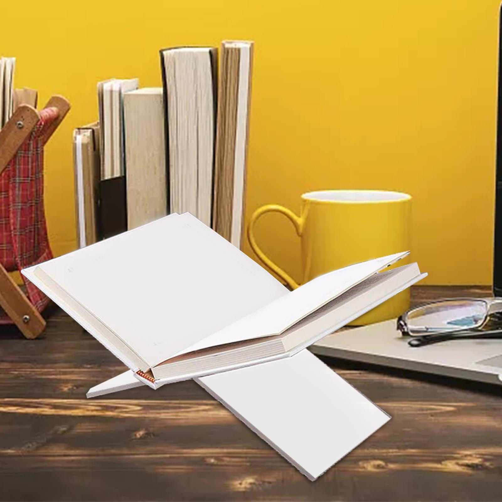 Book Stand x Shaped Display Holder Home Decoration for Classroom Office