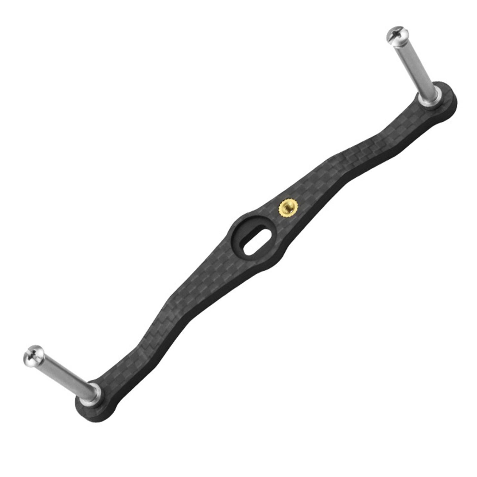 Carbon Baitcasting Reel Handle Left Right Handle Crank Accessory for Casting Reel
