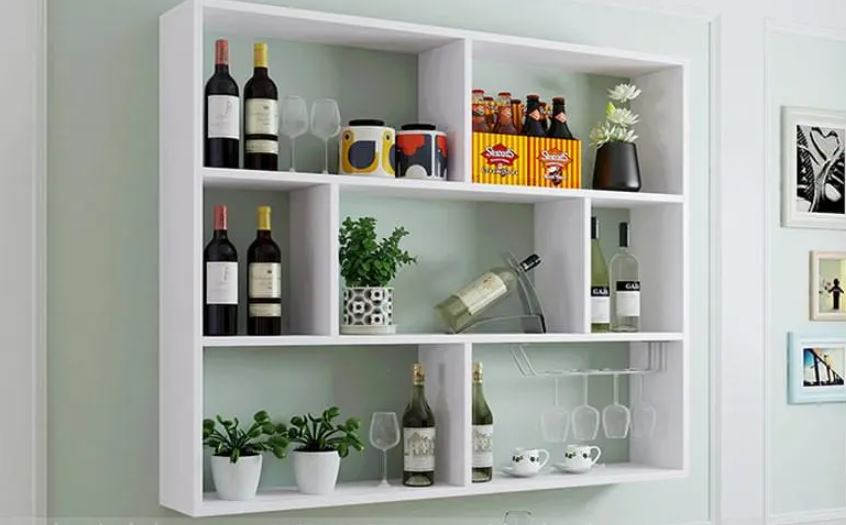 Kệ Gỗ Treo Tường Giấu Chân Khổ A4 Juno Sofa CTKT223 KT 120x100x22 cm