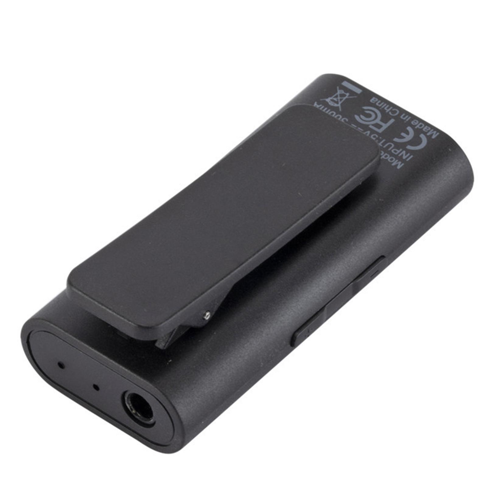 Bluetooth 5.0 Receiver Audio Adapter with Mic for Car Headphone