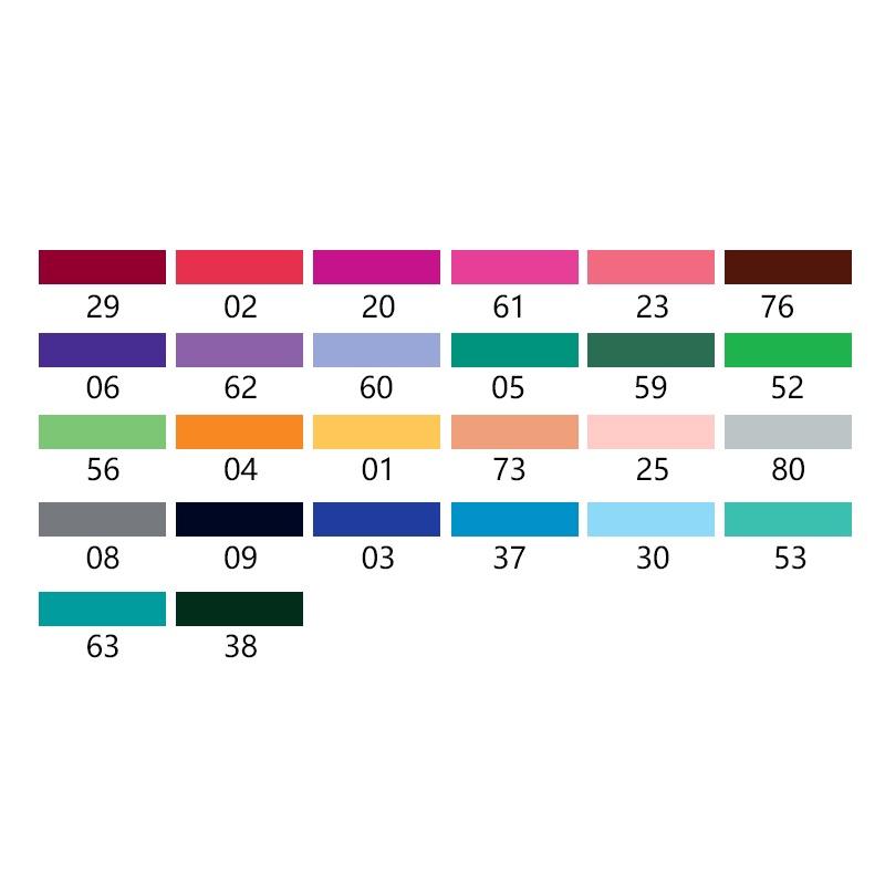 Bút mực ngòi mảnh 0.4mm 20 màu sắc tuỳ chọn 6500 ST163