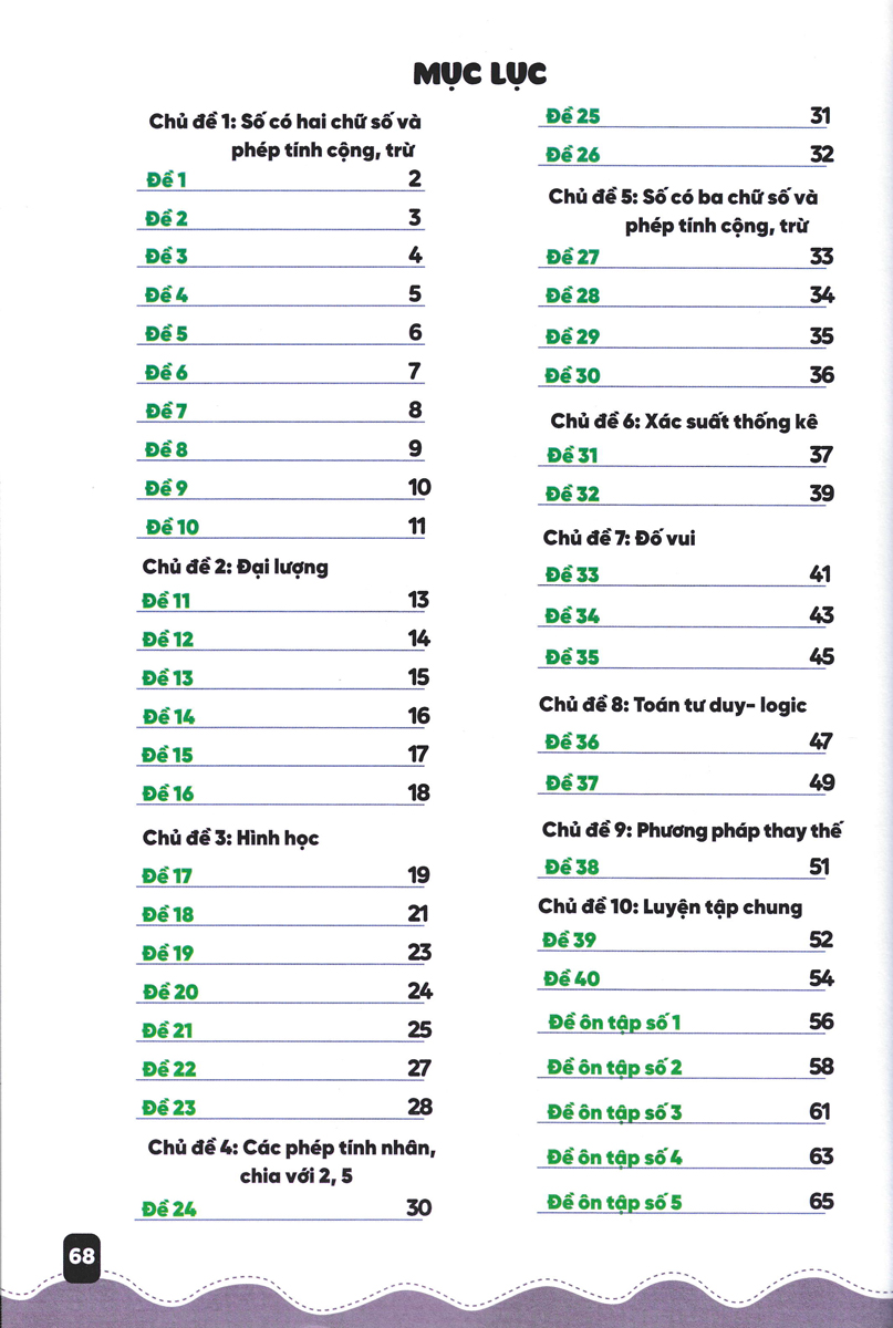 Phát Triển Trí Thông Minh Toán Lớp 2 - ND (Biên Soạn Theo Chương Trình GDPT Mới)